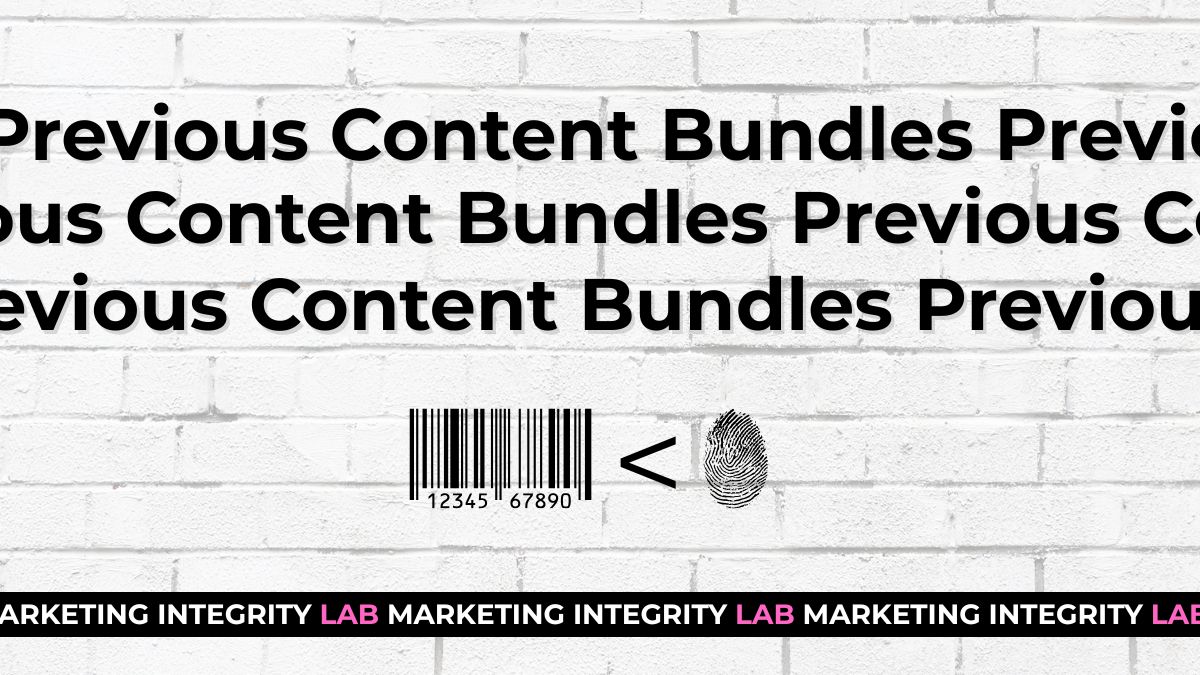 Previous Content Bundles – Members Only
