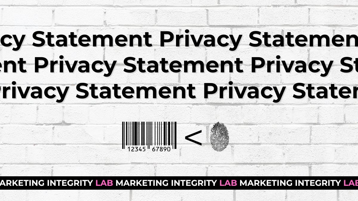 Privacy Statement