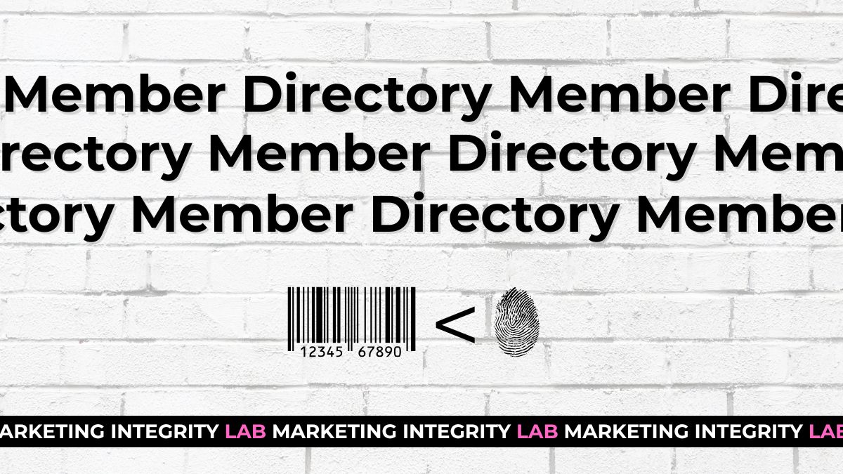 Marketing Integrity Society Directory of Members